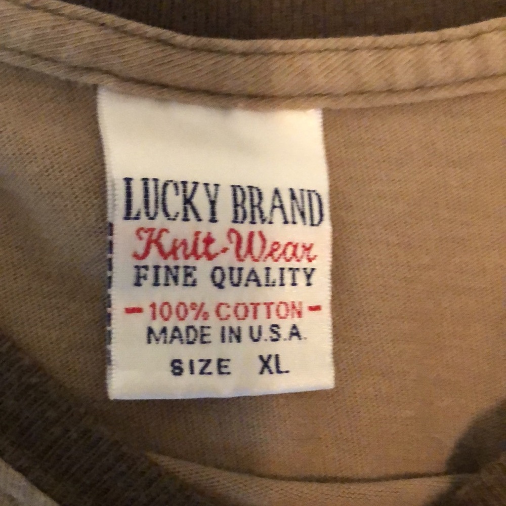 Vintage Lucky Brand Long-sleeve Mens Shirt - Picture 6 of 6
